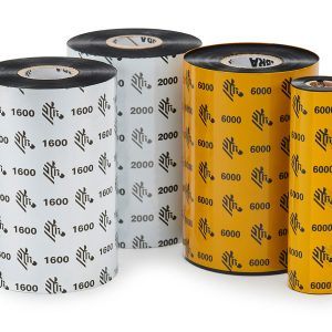 Ribbon de Cera 1600 Core 1"  Zebra ORIGINAL